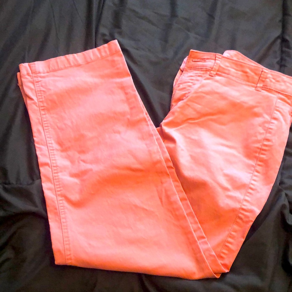 Old Navy straight leg pink colored pants size 6